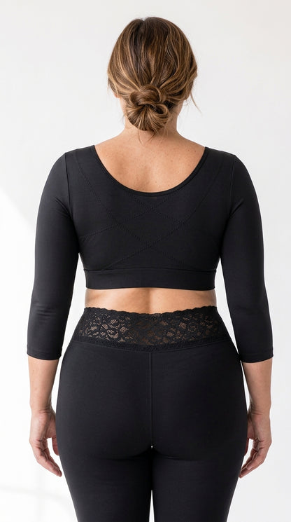 Brasier con mangas que estiliza tus brazos