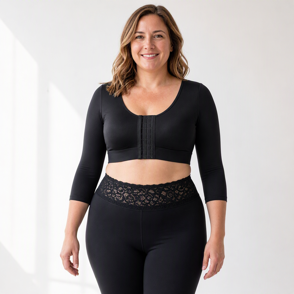 Brasier con mangas que estiliza tus brazos